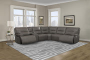Parker House Spartacus Storage Console with USB Pop UP in Haze - Furniture City (CA)l