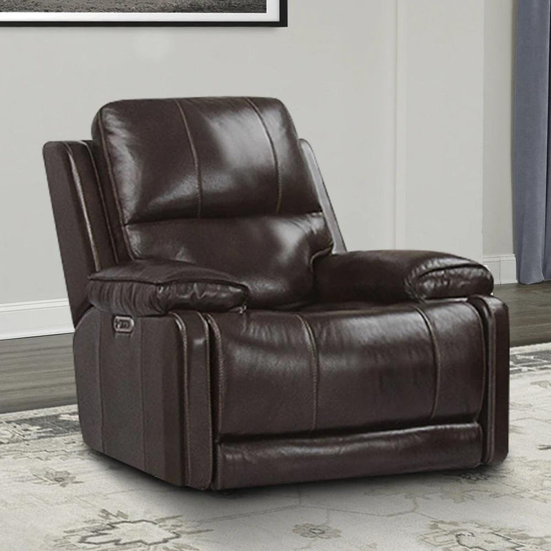 Parker House Thompson Power Recliner in Havana - Furniture City (CA)l