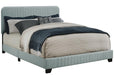 Pulaski ACH All-In-One King Channeled Bed in Blue image