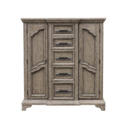 Pulaski Bristol Drawer Door Chest in Elm Brown - Furniture City (CA)l