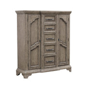 Pulaski Bristol Drawer Door Chest in Elm Brown - Furniture City (CA)l