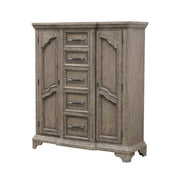 Pulaski Bristol Drawer Door Chest in Elm Brown - Furniture City (CA)l