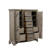 Pulaski Bristol Drawer Door Chest in Elm Brown - Furniture City (CA)l