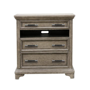 Pulaski Bristol Drawer Media Chest in Elm Brown - Furniture City (CA)l