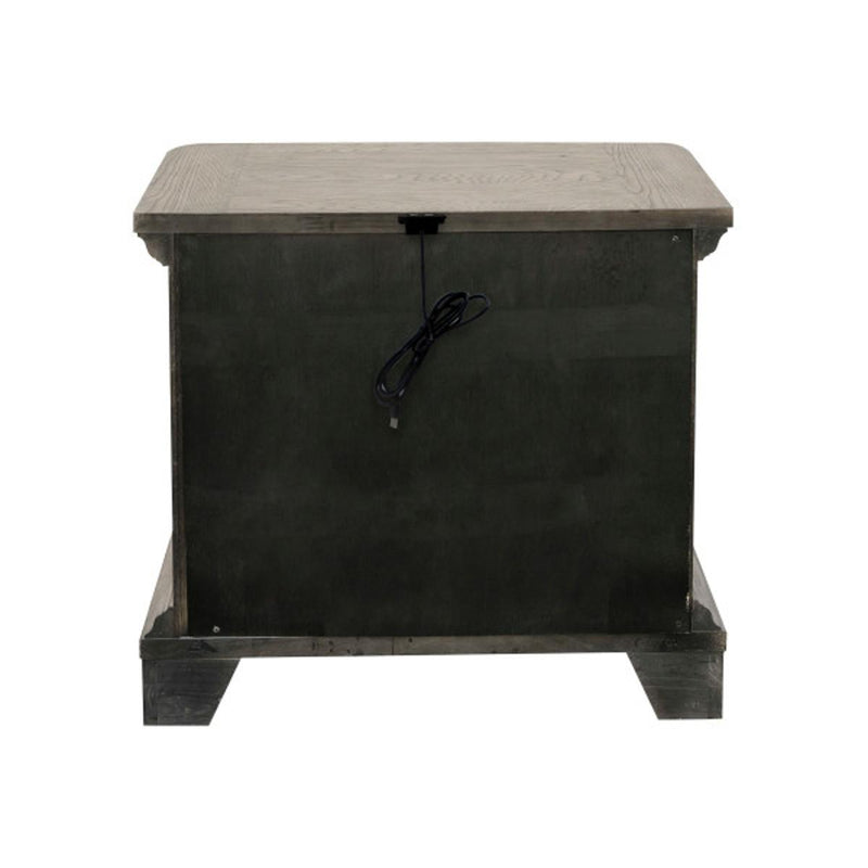 Pulaski Bristol Nighstand in Elm Brown in - Furniture City (CA)l
