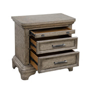 Pulaski Bristol Nighstand in Elm Brown in - Furniture City (CA)l
