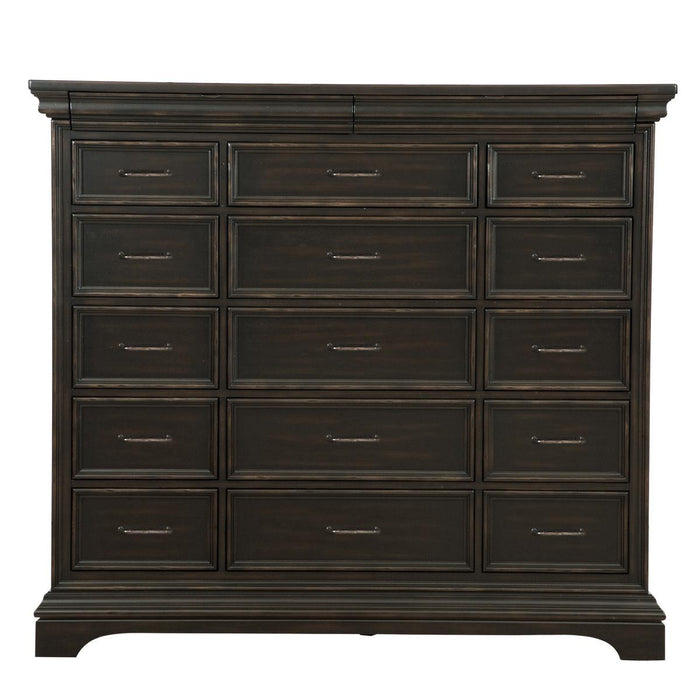 Pulaski Caldwell Master Chest in Dark Wood