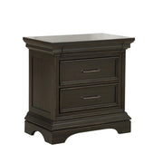 Pulaski Caldwell Nightstand in Dark Wood - Furniture City (CA)l