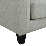 Pulaski D192 Double Cushion Loveseat in Light Gray - Furniture City (CA)l