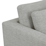 Pulaski D192 Double Cushion Loveseat in Light Gray - Furniture City (CA)l