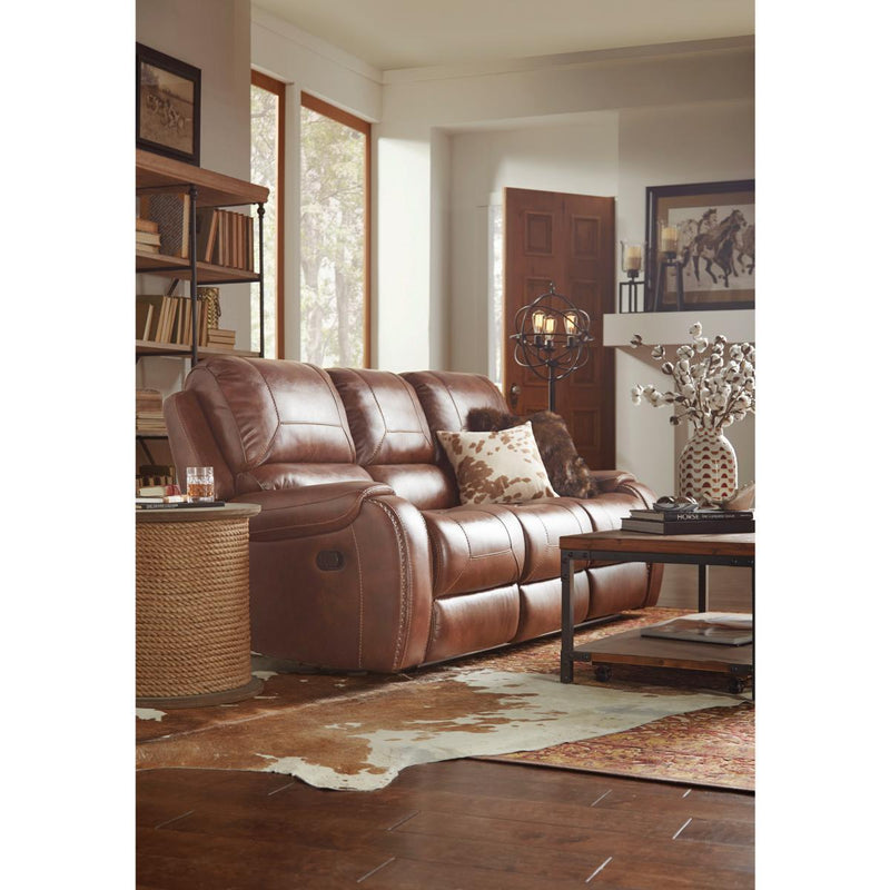 Pulaski Dual Recliner Sofa with Dropdown Charging Console - Furniture City (CA)l