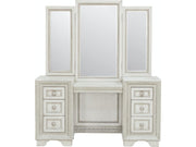 Pulaski Furniture Camila Vanity in Light Wood - Furniture City (CA)l