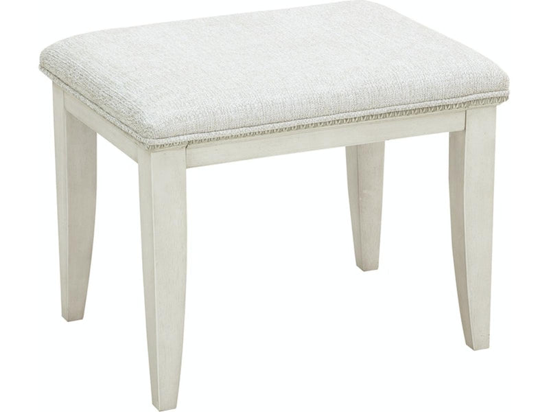 Pulaski Furniture Camila Vanity Stool in Light Wood - Furniture City (CA)l