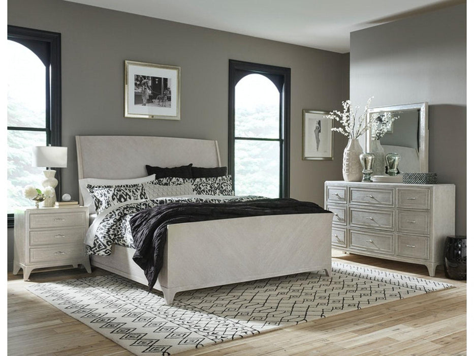Pulaski Furniture Lex Street Queen Sleigh Bed in White/171/172