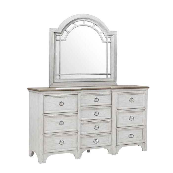 Pulaski Glendale Estates Mirror in White