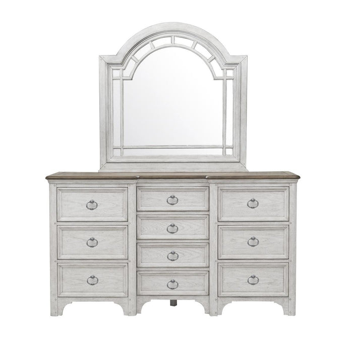 Pulaski Glendale Estates Mirror in White