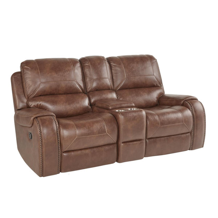 Pulaski Glider Recliner Loveseat with Storage and Charging Station