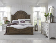 Pulaski Glendale Estates California King Panel Bed in Brown - Furniture City (CA)l