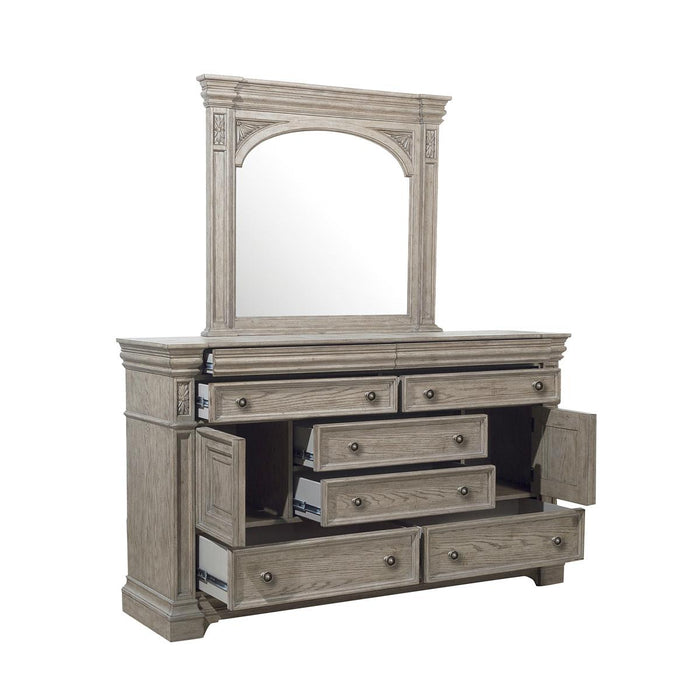 Pulaski Kingsbury Dresser in Gray