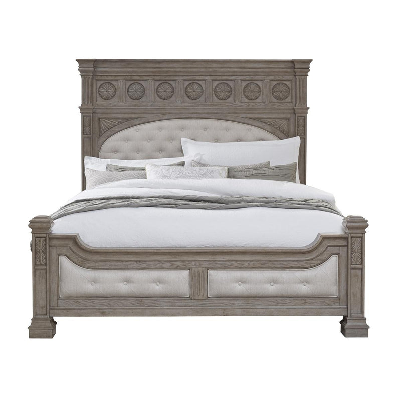 Pulaski Kingsbury Queen Panel Bed in Gray - Furniture City (CA)l
