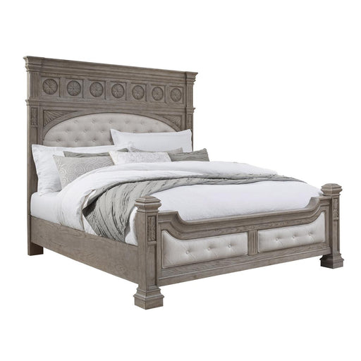Pulaski Kingsbury King Panel Bed in Gray image
