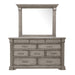 Pulaski Madison Ridge Mirror in Heritage Taupe - Furniture City (CA)l