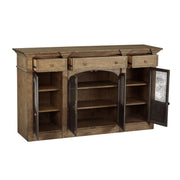 Pulaski Metal Door Light Oak Sideboard - Furniture City (CA)l