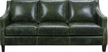 Pulaski Miles Leather Sofa in Verdant Green image