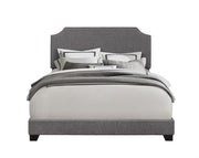 Pulaski King Upholstered Bed in Stone - Furniture City (CA)l
