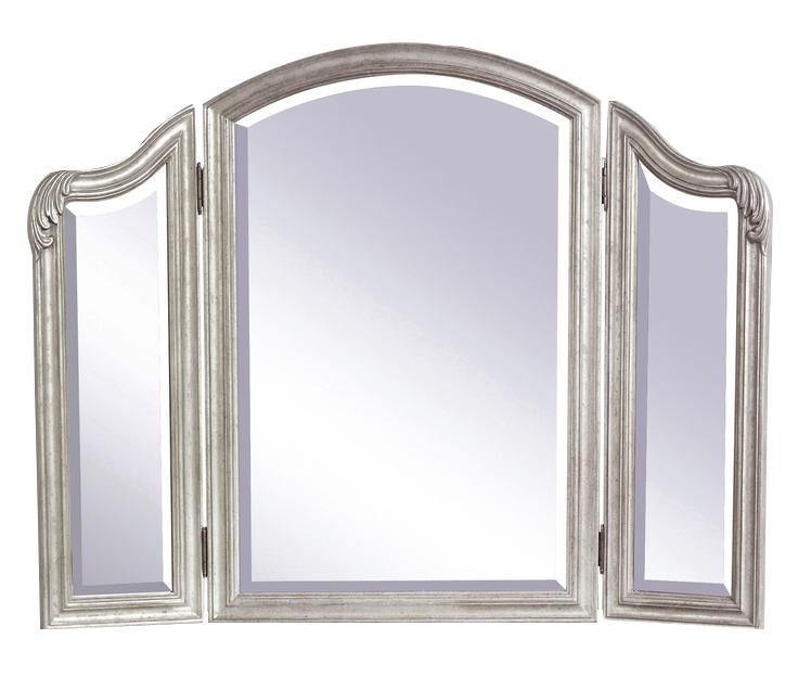 Pulaski Rhianna Vanity Mirror in Silver Patina