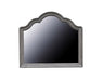 Pulaski Simply Charming Shaped Landscape Mirror in Light Wood image