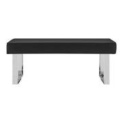 Amanda 3 Piece Black Rectangular Dining Set - Furniture City (CA)l