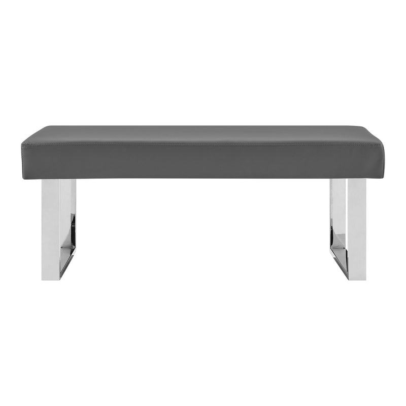 Zenith and Amanda 3 Piece Gray Rectangular Dining Set - Furniture City (CA)l