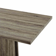 Zenith and Amanda 3 Piece Gray Rectangular Dining Set - Furniture City (CA)l