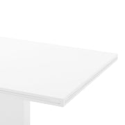Amanda 3 Piece White Rectangular Dining Set - Furniture City (CA)l