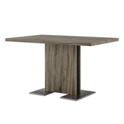 Zenith and Amanda 5 Piece Black Rectangular Dining set - Furniture City (CA)l