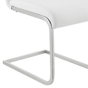 Amanda 5 Piece White Rectangular Dining Set - Furniture City (CA)l