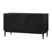 Artemio King 4 Piece Wood Bedroom Set in Black Finish - Furniture City (CA)l