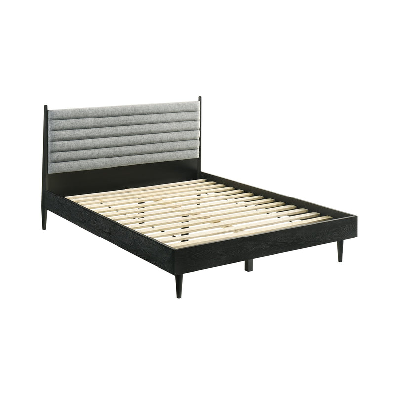 Artemio Queen 3 Piece Wood Bedroom Set in Black Finish - Furniture City (CA)l