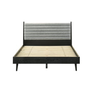 Artemio Queen 3 Piece Wood Bedroom Set in Black Finish - Furniture City (CA)l