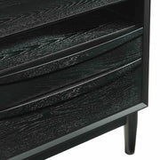 Artemio Queen 4 Piece Wood Bedroom Set in Black Finish - Furniture City (CA)l