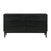 Artemio Queen 4 Piece Wood Bedroom Set in Black Finish - Furniture City (CA)l