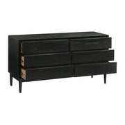 Artemio Queen 4 Piece Wood Bedroom Set in Black Finish - Furniture City (CA)l