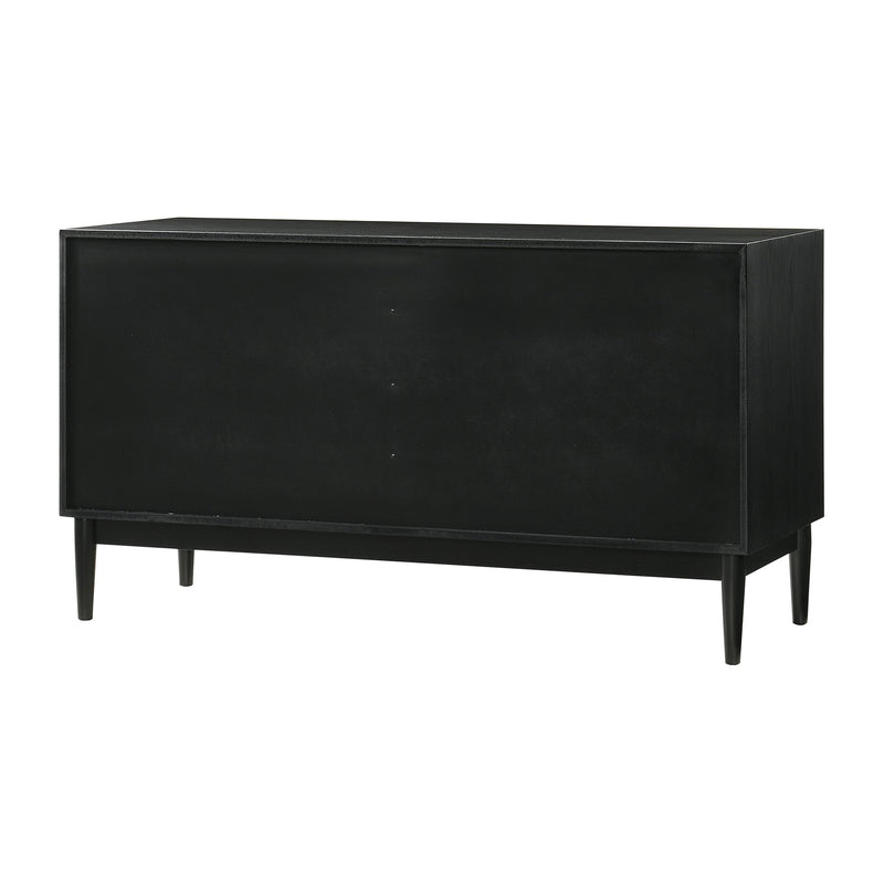 Artemio Queen 4 Piece Wood Bedroom Set in Black Finish - Furniture City (CA)l