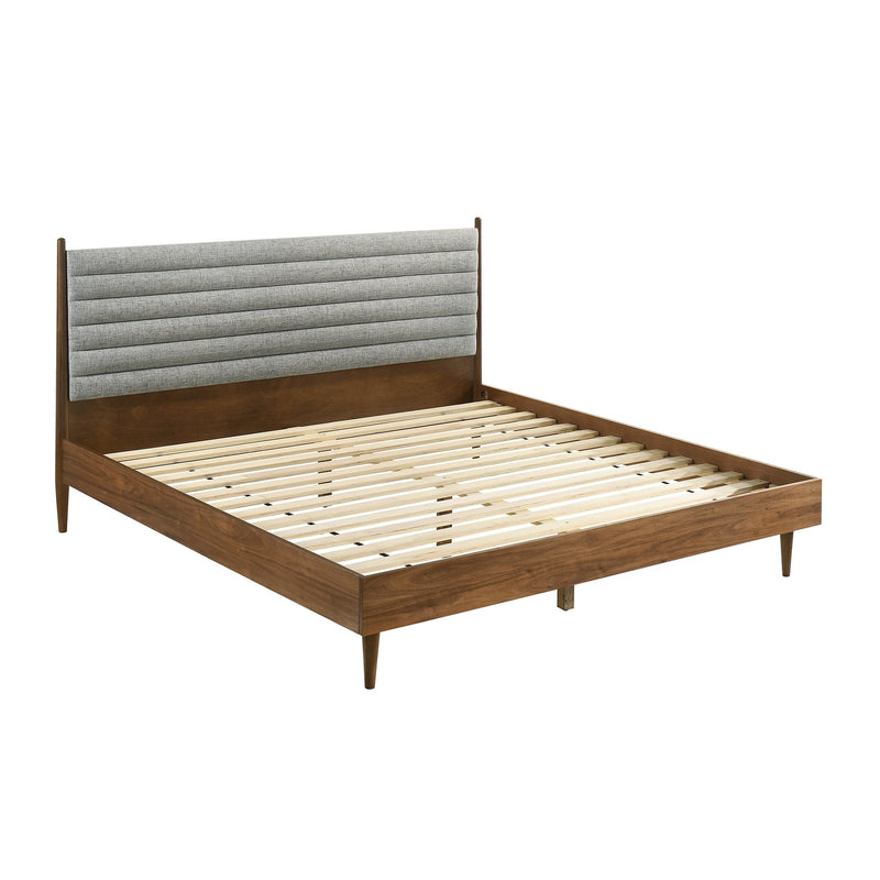 Artemio King 3 Piece Wood Bedroom Set in Walnut Finish - Furniture City (CA)l