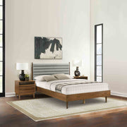 Artemio Queen 3 Piece Wood Bedroom Set in Walnut Finish - Furniture City (CA)l