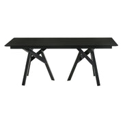 Cortina and Varde 5 Piece Black Rectangular Dining Set - Furniture City (CA)l