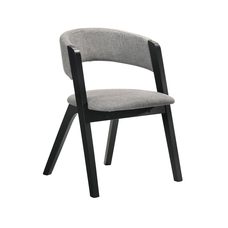 Cirque and Rowan 5 Piece Black Round Dining Set - Furniture City (CA)l