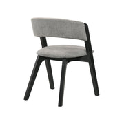 Cirque and Rowan 5 Piece Black Round Dining Set - Furniture City (CA)l