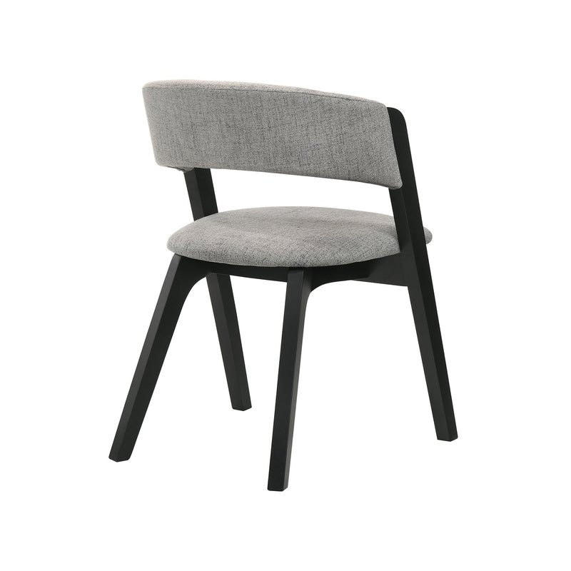 Cirque and Rowan 5 Piece Black Round Dining Set - Furniture City (CA)l
